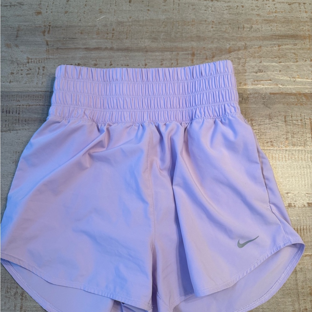 Nike Women's Light Purple Athletic Shorts